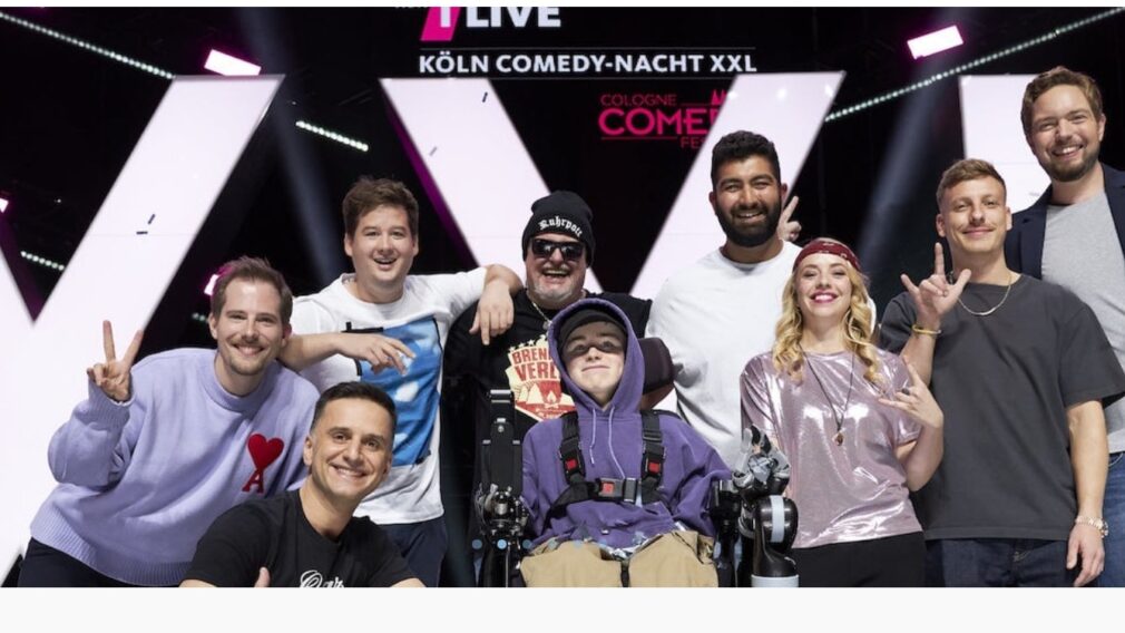 Foto der XXL Comedy Nacht auf der Brainpoll Seite